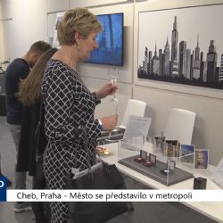 Cheb, Praha: Město se představilo v metropoli (TV Západ)