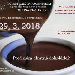 Cheb: Přednáška o čokoládě s ochutnávkou