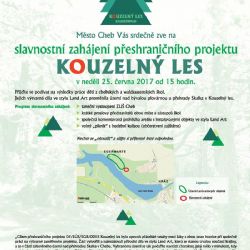 Cheb: Přeshraniční projekt Kouzelný les vrcholí