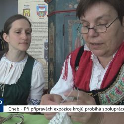 Cheb: Při přípravách expozice krojů probíhá spolupráce (TV Západ)	