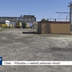 Cheb: Přibudou u nádraží parkovací místa? (TV Západ)