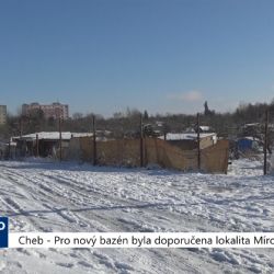 Cheb: Pro nový bazén byla doporučena lokalita Mírový sad (TV Západ)