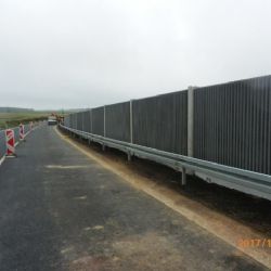 Cheb: Protihluková stěna vyšla na 3,6 milionu 