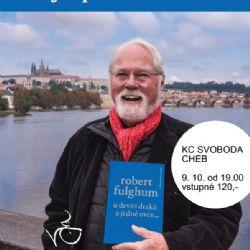 Cheb: Robert Fulghum potěší své čtenáře