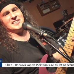 Cheb: Rocková kapela Plektrum slaví 40 let na scéně (TV Západ)