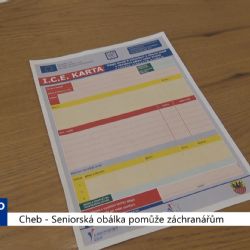 Cheb: Seniorská obálka pomůže záchranářům (TV Západ)