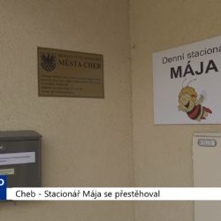 Cheb: Stacionář Mája se přestěhoval (TV Západ)