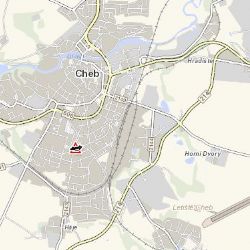 Cheb: Střet dvou vozidel