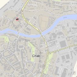 Cheb: Střet tří vozidel