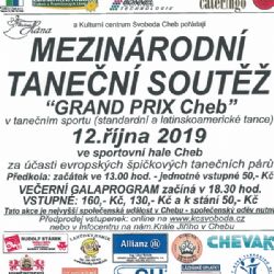 Cheb: Taneční Grand Prix se blíží