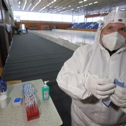 Cheb: Testovací místo ve sportovní hale ukončí příští týden činnost