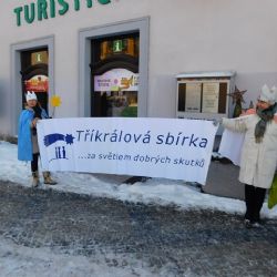 Cheb: Tříkrálová sbírka 2019