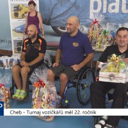 Cheb: Turnaj vozíčkářů měl 22. ročník (TV Západ)