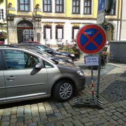 Cheb: Upozornění pro řidiče