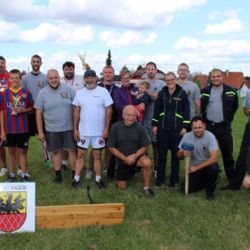 Cheb: V Hájích se konal turnaj hasičů v nohejbale