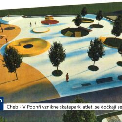 Cheb: V Poohří vznikne skatepark, atleti se dočkají sektorů (TV Západ)