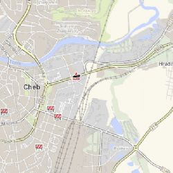 Cheb: V Pražské ulici došlo k dopravní nehodě