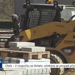 Cheb: V rozpočtu se škrtalo, očekává se propad příjmů (TV Západ)