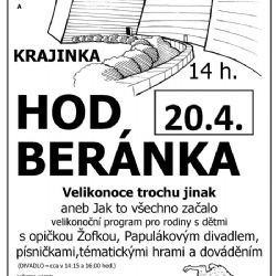 Cheb: V sobotu bude na Krajince Hod beránka