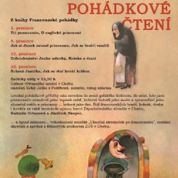 Cheb: V sobotu se v galerii koná Adventní pohádkové čtení