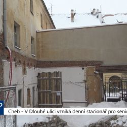 Cheb: V Dlouhé ulici vzniká denní stacionář pro seniory (TV Západ)