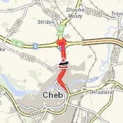 Cheb: Ve městě došlo k dopravní nehodě