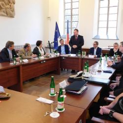 Cheb: Ve městě jednal Ústavně - právní výbor Senátu