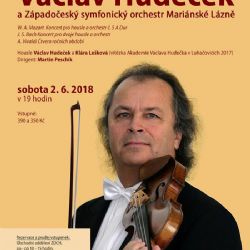 Cheb: Ve městě vystoupí Václav Hudeček