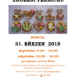 Cheb: Velikonoční zdobení perníčků