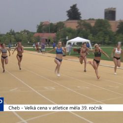 Cheb: Velká cena v atletice měla 39. ročník (TV Západ)	
