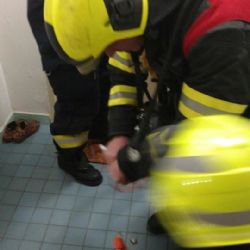 Cheb: Z bytu v Palackého ulici unikal plyn