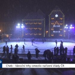 Cheb: Vánoční program omezilo nařízení Vlády ČR (TV Západ)	