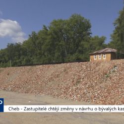 Cheb: Zastupitelé chtějí změny v návrhu o bývalých kasárnách (TV Západ)