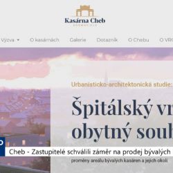 Cheb: Zastupitelé schválili záměr na prodej bývalých kasáren (TV Západ)