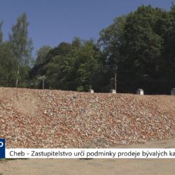 Cheb: Zastupitelstvo určí podmínky prodeje bývalých kasáren (TV Západ)