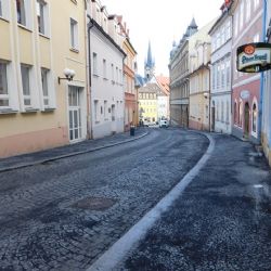 Cheb: Židovská ulice je po rekonstrukci