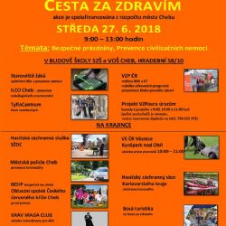 Cheb: Zítra se ve městě koná Cesta za zdravím