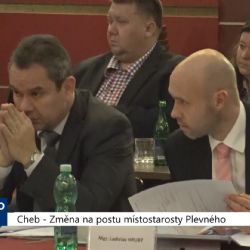 Cheb: Změna na postu místostarosty Plevného (TV Západ)