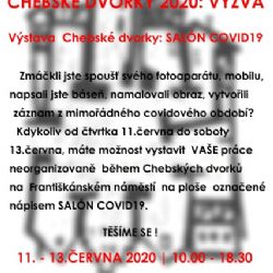 Chebské dvorky 2020. Výzva