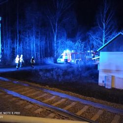 Chebsko: Pozor! Střet vlaku s osobou