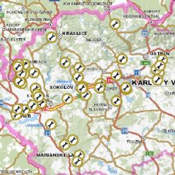 Chebsko: Voda zaplavila několik silnic