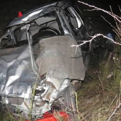 Chebsko: Nezvládl řízení. Skončil s vozidlem na střeše