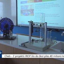 Chebsko: Z projektů IROP šlo do škol přes 40 milionů korun (TV Západ)
