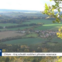 Chlum: Kraj schválil rozšíření přírodní rezervace (TV Západ)
