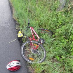 Chodov: Cyklistka nepřizpůsobila rychlost a havarovala. Policie hledá svědky