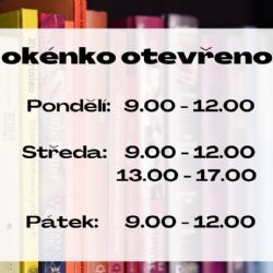 Chodov: Knihovna otevřela výpůjční okénko