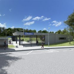 Chodov: Nádraží i jeho okolí čekají další změny