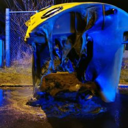 Chodov: Úmyslně zapálil několik kontejnerů