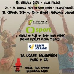 Chodov: Ve městě se představí největší hvězdy českého plážového volejbalu