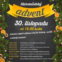 Chodov: Zítra se ve městě koná Staroměstský advent